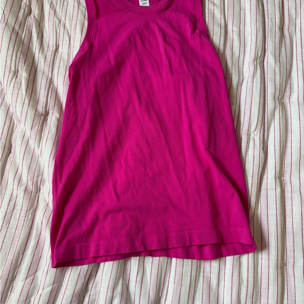 Vibrant Pink Sleeveless Top